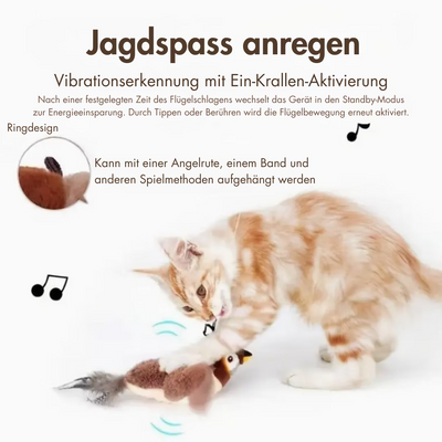 Chirpy Buddy™ – Interaktives Vogelspielzeug für Katzen